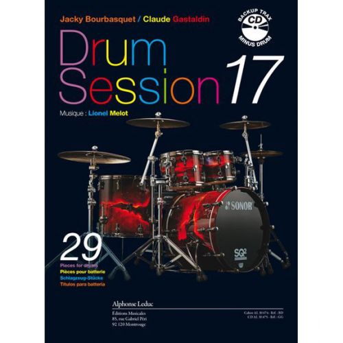 BOURBASQUET/GASTALDIN - DRUM SESSION VOL.17 + CD 