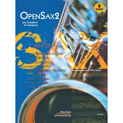 OPEN SAX VOL.2 POUR SAXOPHONE ALTO SEUL 