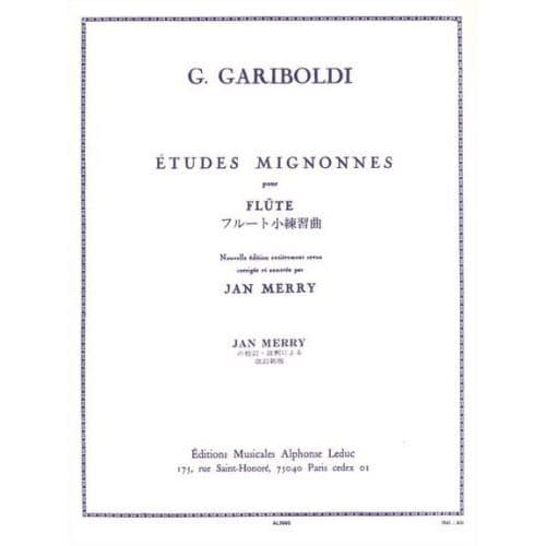 GARIBOLDI G. - ETUDES MIGNONNES - FLUTE 