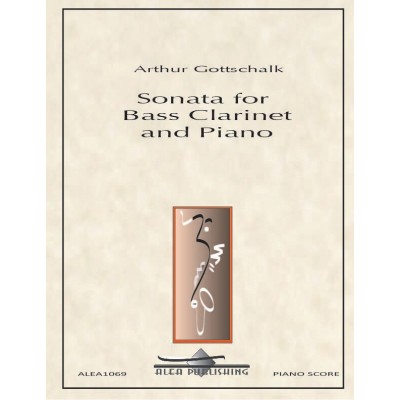 GOTTSCHALK ARTHUR - SONATA FOR BASS CLARINET AND PIANO