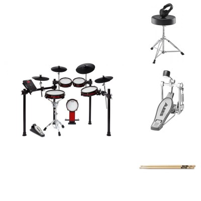 Alesis Bundle Crimson Ii Mesh Kit - (5 Futs 4 Cymbales) - Special Edition + Hardware