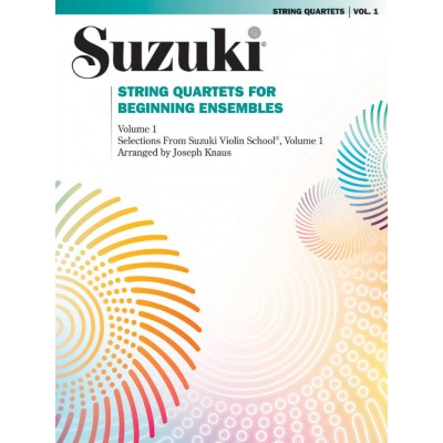 SUZUKI / KNAUS JOSEPH - STRING QUARTET FOR BEGINNING ENSEMBLES VOL.1