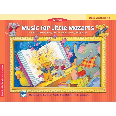 MUSIC FOR LITTLE MOZARTS - MUSIC WORKBOOK BOOK 1 - PIANO