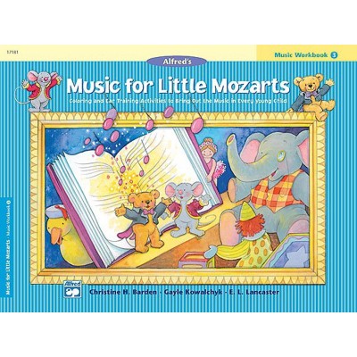 MUSIC FOR LITTLE MOZARTS - MUSIC WORKBOOK BOOK 3 - PIANO