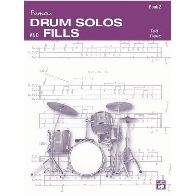 ALFRED PUBLISHING REED TED - REED TED - DRUM SOLOS AND FILL-INS BOOK 2 - BATTERIE 