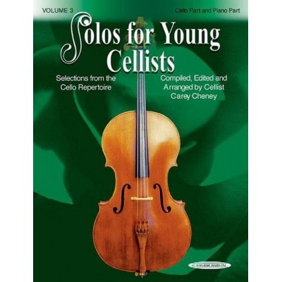 CHENEY CAREY - SOLOS FOR YOUNG CELLIST VOL.3 - VIOLONCELLE