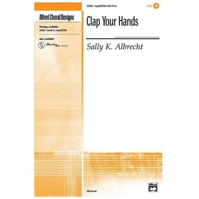 HAL LEONARD ALBRECHT SALLY - CLAP YOUR HANDS - CHOEUR 