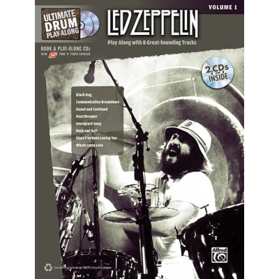 ALFRED PUBLISHING Ultimate Drum Play Along: Led Zeppelin Vol.1