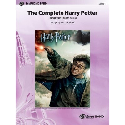 Williams John - The Complete Harry Potter (arr. Jerry Brubaker) - Conducteur and Parties 