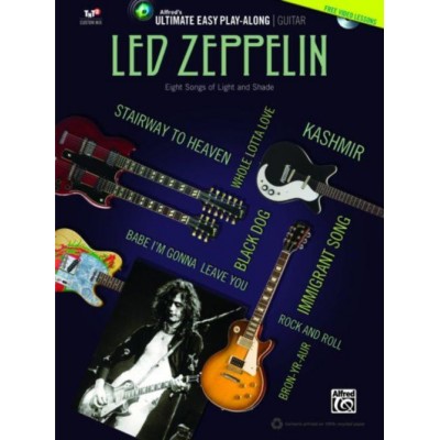 ALFRED PUBLISHING LED ZEPPELIN - ULTIMATE EASY GUITAR PLAY-ALONG + DVD