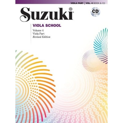 ALFRED PUBLISHING SUZUKI - VIOLA SCHOOL VOL.4 - ALTO + CD