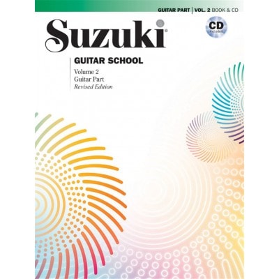 ALFRED PUBLISHING SUZUKI GUITAR SCHOOL VOLUME 2 + CD 