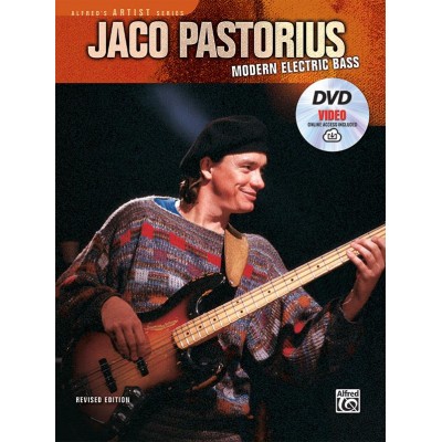 ALFRED PUBLISHING PASTORIUS JACO - MODERN ELECTRIC BASS + DVD + ONLINE VIDEO - BASS GUITAR 