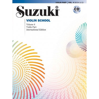 SUZUKI - VIOLIN SCHOOL 4 - PARTIE VIOLON +CD