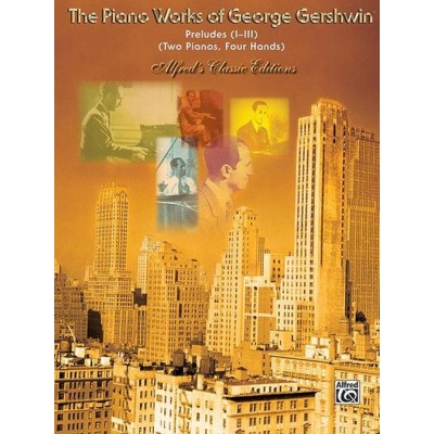 GERSHWIN GEORGE - PRELUDES - 2 PIANOS