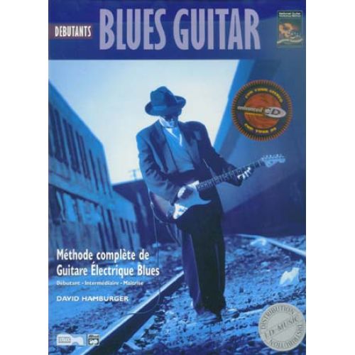 ALFRED PUBLISHING BLUES GUITARE DEBUTANT TAB + CD - DAVID HAMBURGER