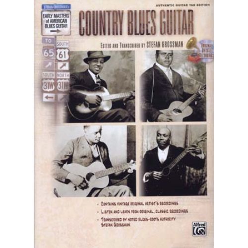 GROSSMAN STEPHEN - COUNTRY BLUES GUITAR + CD