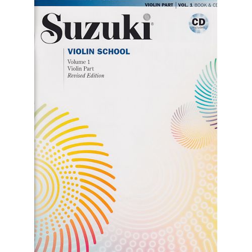 ALFRED PUBLISHING SUZUKI VIOLIN SCHOOL VIOLIN PART VOL.1 + CD - EDITION REVISEE