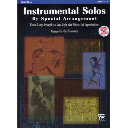  Strommen Carl - Instrumental Solos By Special Arrangement + Cd - Flute Ou Hautbois