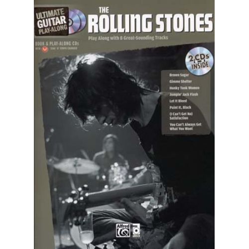 ALFRED PUBLISHING ROLLING STONES - ULTIMATE GUITAR PLAY ALONG + 2 CD - GUITAR TAB