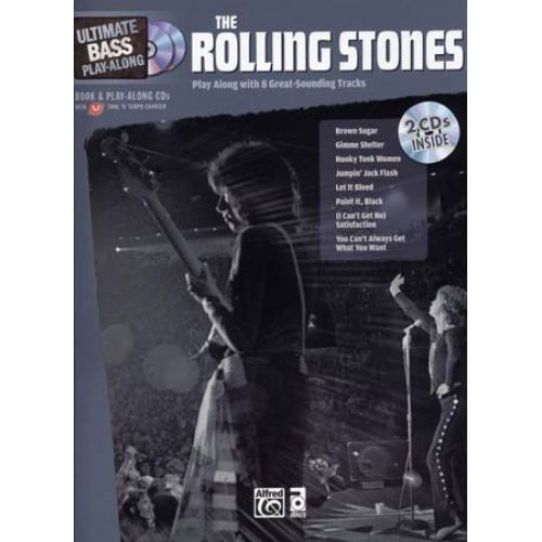 ALFRED PUBLISHING ROLLING STONES, THE - ULTIMATE BASS PLAY ALONG + 2 CD - BASSE