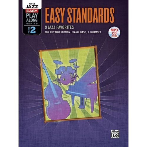  Alfred Jazz Easy Play-along Series, Vol.2 - Easy Standards + Cd 
