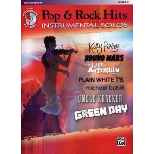 POP & ROCK HITS INSTRUMENTAL SOLOS ALTO SAX + CD