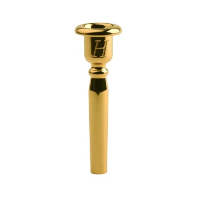 GOLD PLATED HERITAGE TRUMPET MOUTHPIECE MM4C