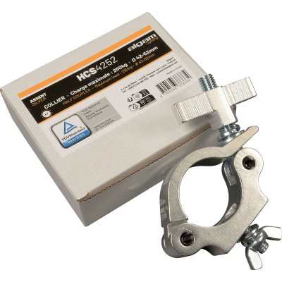 CLAMP 42-52MM 250KG SILVER