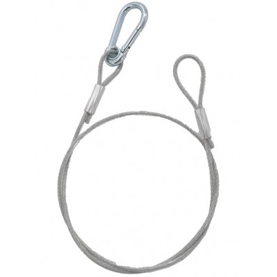 ALGAM LIGHTING Élingue De Sécurité 3 mm 75 cm Argent