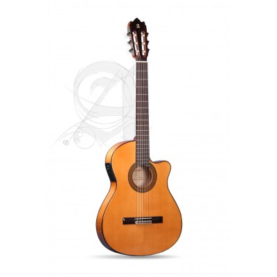 Student 3F Ct E1 Flamenco + 9738 25mm Gigbag
