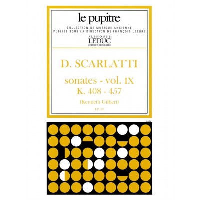 SCARLATTI D. - SONATES VOL.IX (K.408 - K.457) 