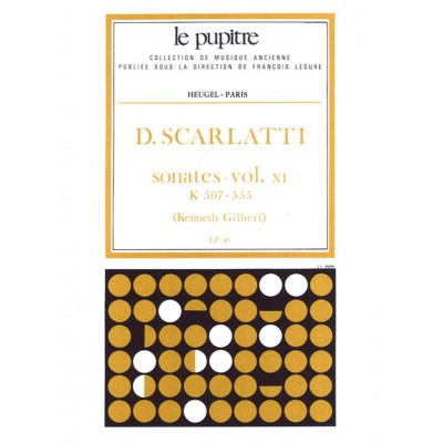 HEUGEL Scarlatti D. - Sonates Vol.xi (K.507 - K.555)