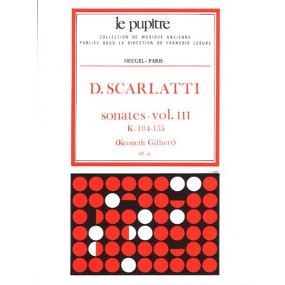 SCARLATTI D. - SONATES VOL.III (K.104 - K.155) 