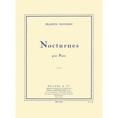 POULENC F. - NOCTURNES - PIANO