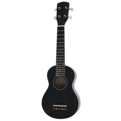 UKULELE SOPRANO ALMERIA BLACK MAT