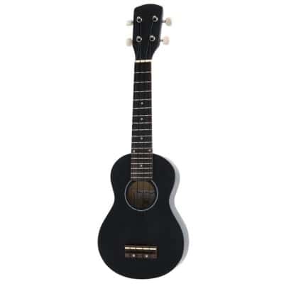 SOPRAAN UKULELE ALMERIA MAT ZWART