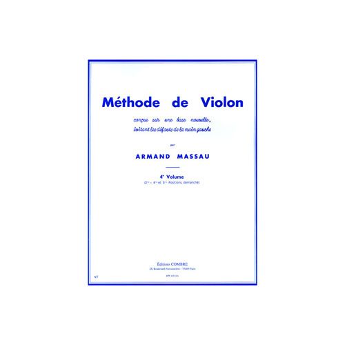  Massau A. - Methode De Violon Vol.4