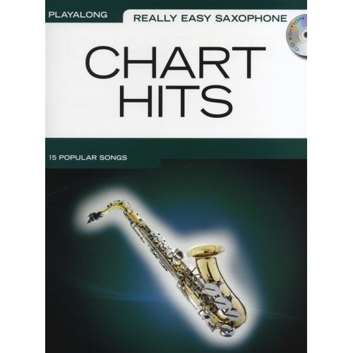 REALLY EASY SAXOPHONE CHART HITS WITH CD - ALTO SAXOPHONE