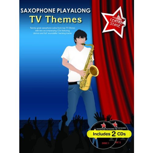 SAXOPHONE PLAYALONG TV THEMES + CD - ALTO SAXOPHONE
