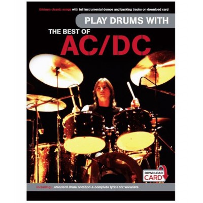 WISE PUBLICATIONS AC/DC - BEST OF PLAY DRUMS WITH - BATTERIE