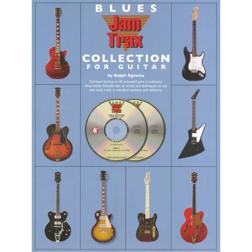 THE BLUES JAMTRAX COLLECTION FOR GUITAR + CD - GUITAR