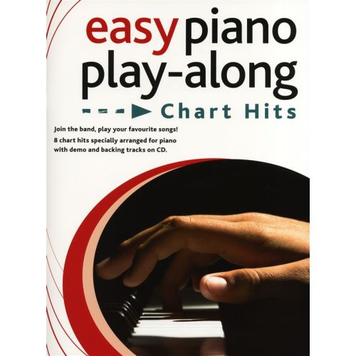 WISE PUBLICATIONS EASY PIANO PLAYALONG CHART HITS PIANO + CD - PIANO SOLO