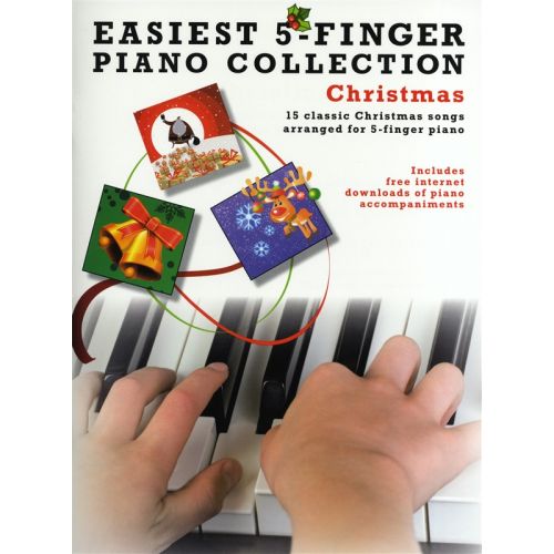 WISE PUBLICATIONS EASIEST 5-FINGER PIANO COLLECTION - CHRISTMAS - PIANO SOLO