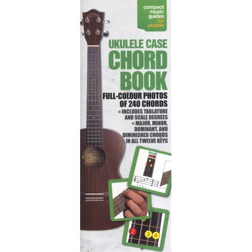 UKULELE CASE CHORD BOOK FULL COLOUR - UKULELE