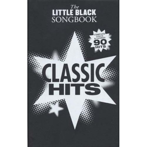 LITTLE BLACK SONGBOOK - CLASSIC HITS - 90 HITS - PAROLES ET ACCORDS 