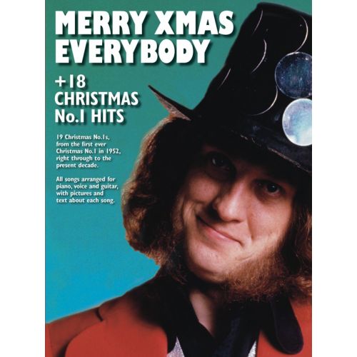 WISE PUBLICATIONS MERRY CHRISTMAS EVERYBODY +18 CHRISTMAS NO.1 HITS - PVG