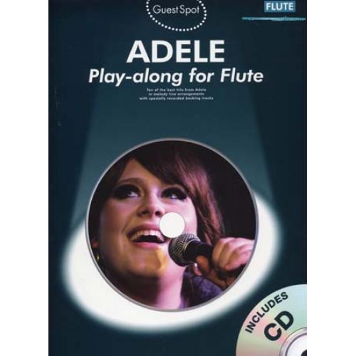 WISE PUBLICATIONS Adele - Guest Spot + CD - Flute