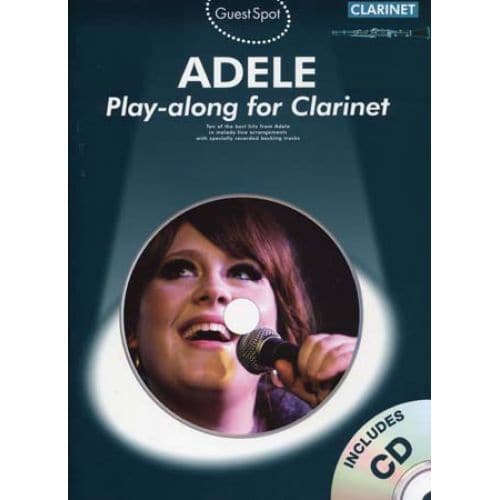 WISE PUBLICATIONS ADELE - GUEST SPOT + CD - CLARINETTE