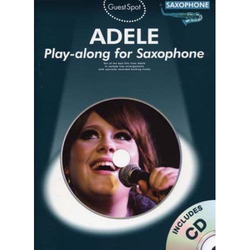 ADELE - GUEST SPOT + CD - SAXOPHONE